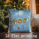 Cute Animal & Santa Pillows Pattern Cushion Cover for Ljojo - Sofa, Bedroom, Car