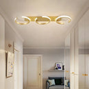 LED Corridor Lights: Modern Nordic Hallway Balcony Fixtures by Ljojo