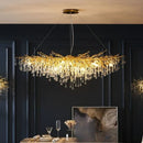 Modern Luxury Crystal Pendant Chandelier by Ljojo for Home Room Decoration & Living Dinning Fixture
