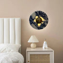 Ljojo Marble LED Wall Lamp with Gold Metal Finish
