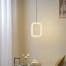 Crystal Heart-shaped Modern Pendant Light for Bedroom Living Room by Ljojo