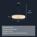Ljojo Luxury Glass Chandelier for Elegant Living & Dining Spaces