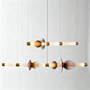 Nordic Design Glass Chandelier Pendant Lamp for Bedroom | Modern Home Decor Lighting by Ljojo