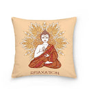 Ljojo Mandala Decor Cushion Cover - Exotic Style Sofa Pillowcase, 45X45CM