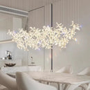Ljojo Luxury Crystal Chandelier Pendant Light for Living Room and Dining Room Home Decor
