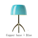 Ljojo LED Glass Desk Lamp Postmodern Design for Home Decor