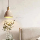 Ljojo Huangdong Stone Wabiji Style Bedside Chandelier for Home Decor and Hospitality Settings