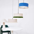 Japanese Cloth Pendant Lamp Retro Tassels Hanging Chandelier for Living Room - Ljojo