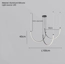 Modern LED Pendant Light for Living and Dining Rooms by Ljojo