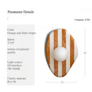 Ljojo Marble Wall Sconce: Modern Irregular Stone Lamp for Interior Decor