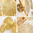 Lotus Leaf Wall Lamp  Modern Bedroom Sconce Light by Ljojo