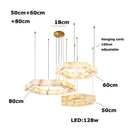 Nordic Marble Pendant Light Minimalist Chandelier Living Room Bedroom Ljojo
