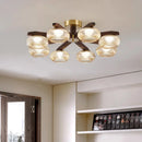 Modern Luxury LED Ceiling Lamp for Bedroom Study Cafe Restaurant Kitchen Nordic Hanging Light Ceiling Lights for Living Room by Ljojo