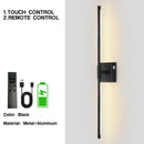 Ljojo LED Wall Sconce Lights 350° Touch Dimmable Rotatable Wall Lamps