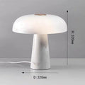 Ljojo Marble Desk Lamp: Luxe Designer Decor for Bedroom, Living Room, Study, Hotel