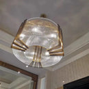 Ljojo Luxury Gold E14 LED Pendant Light, Modern Steel Indoor Dining Room Fixture