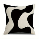 Geometric Line Pillowcase: Modern Nordic Style Home Decor by Ljojo