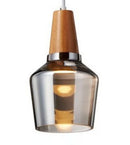 Industrial Glass Stone Jar LED Pendant Lights Hanging Lamps Chandelier for Home Decor by Ljojo