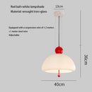 Ljojo Modern Nordic White Glass Pendant Light Chandelier Stylish Home Decor for Bedroom Lighting