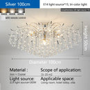 Modern Crystal Luxury E14 LED Lights Chandelier For Living Room Bedroom Pendant Lamp by Ljojo