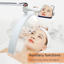 Ljojo 16 Inch LED Half Moon Lash Light for Beauty Facials Skincare Tattoo Eyebrows