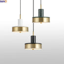 Ljojo Marble Copper LED Pendant Light - Modern Living Room Chandelier