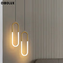 Ljojo LED Pendant Lights for Indoor Bedroom Living Room Suspension Decor