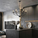 Modern LED Ring Chandelier Pendant Light Stylish Home Decor Ljojo