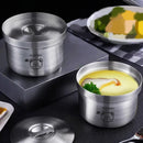 Ljojo 304 Stainless Steel Stackable Stew Pot with Lid 300ml - Versatile Kitchen Utensil