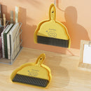 Ljojo Mini Broom & Dustpan Set: Household Sweeping Brush with Garbage Shovel