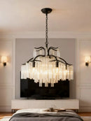 Ljojo European Luxury Crystal Pendant Lighting for Dining Living Room - American Led Lustre Suspension Lampen