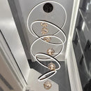 Ljojo LED Pendant Lights for Staircase Chandeliers, Modern Home Decor Hanging Lamps