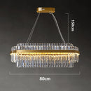Chandelier Pendant Light - Luxury Crystal Ceiling Lamp for Bedroom - Ljojo
