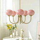 Nordic Minimalist Glass Chandelier for Living Room Interior Decoration by Ljojo
