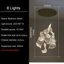 Large Chandeliers Modern Luxury: Ljojo Artistic Lighting for Living Room, Stairs, Art Decor