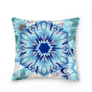 Ljojo Mandala Decor Cushion Cover - Exotic Style Sofa Pillowcase, 45X45CM