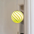 Ljojo Macaron LED Ball Chandelier for Bedroom Kids Room Lighting