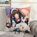 Ljojo 45x45 Cushion Cover - Decorative Pillowcase for Home, Car, and Bed Decor