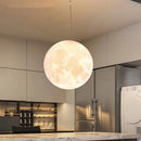LED Full Moon Chandelier Pendant Light for Living Room by Ljojo