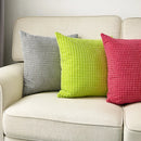 Ljojo Luxe Velvet Striped Cushion Cover Set - 45X45cm Home Decor Pillow Case