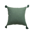 45x45cm Yellow Linen Cushion Cover Boho Chic Decorative Throw Pillow Cover for Sofa - Ljojo