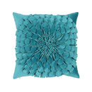 Ljojo 3D Sunflower Velvet Cushion Cover: Handmade Small Daisy Flower Throw Pillow
