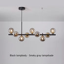 Modern Glass Ball Dining Room Chandelier Pendant Lamp by Ljojo - Stylish Home Decor Lighting