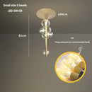 Nordic Glass Bubble LED Chandelier Modern Ceiling Light Living Room Dining Bedroom by Ljojo