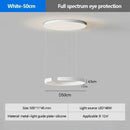 Ljojo Modern Ring Ceiling Chandelier LED Lamp Eye Protecting Pendant Light