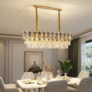 Ljojo Luxury Crystal Pendant Chandelier for Living and Dining Rooms