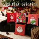 Christmas-themed Pillow Covers for Sofa, Bedroom, Car - Ljojo Brand