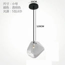 Ljojo Classic Iron/Glass Pendant Lights - Modern E27 Indoor Bedroom Decor Fixtures