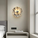 Ljojo Marble LED Wall Lights: Modern Minimalist Bedroom Kitchen Decor