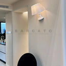Ljojo LED Resin Fabric Wall Lamp for Porch Bedroom Living Room Hotel